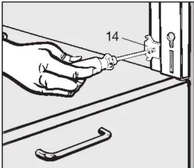 MIELE G 307 I - Seitliche und obere Rahmenleisten einsetzen - 4