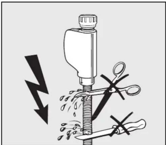 MIELE G 2554 - Wasserzulauf - 1