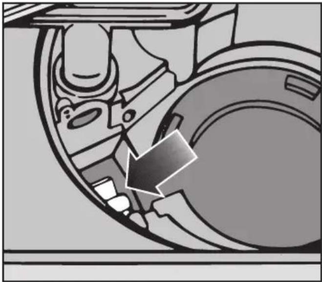 MIELE G 2291 - Ablaufpumpe und Rückschlagventil reinigen - 2