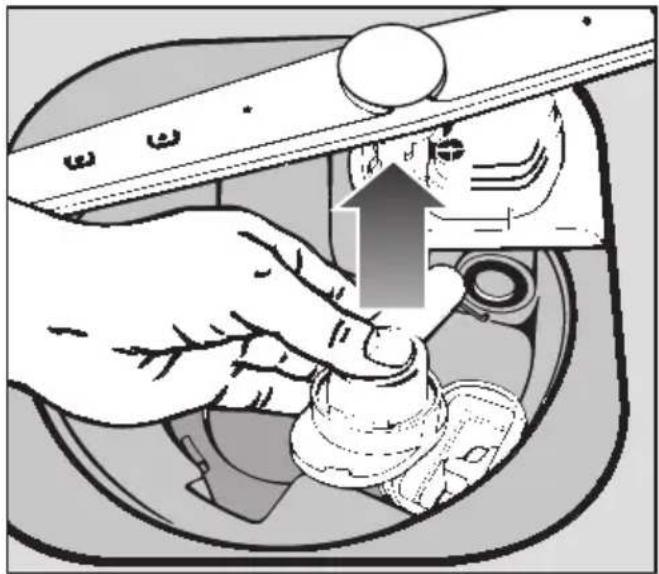 MIELE G 646 Plus - Ablaufpumpe und Rückschlag- ventil reinigen - 2
