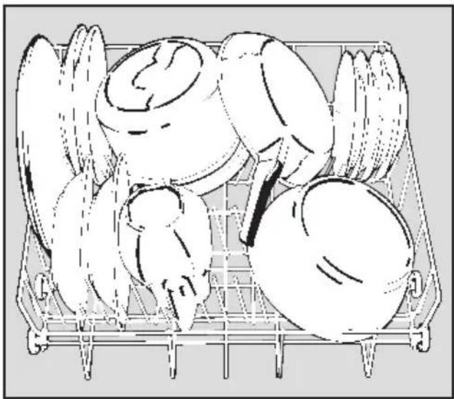 MIELE G 644 I Plus - Unterkorb - 1