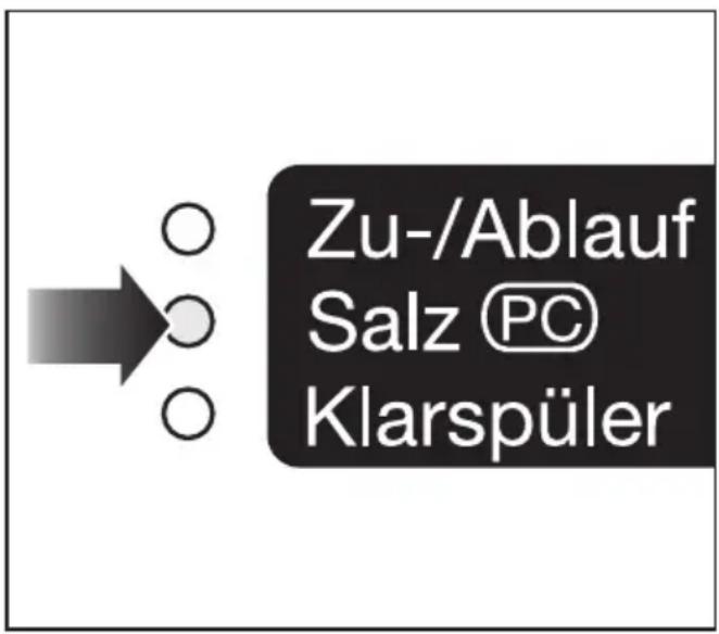 MIELE G 643 VI Plus - Salznachfüllanzeige - 1