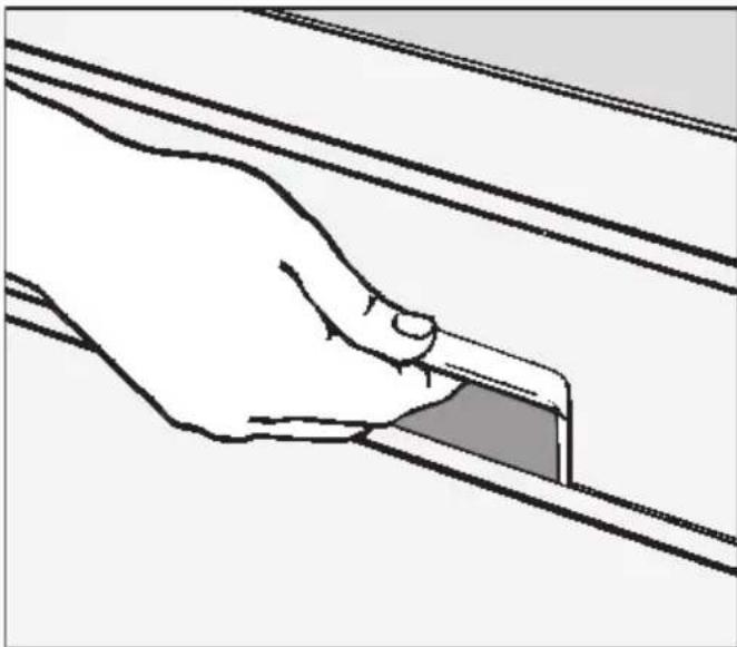 MIELE G 641I Plus - Tür öffnen - 1