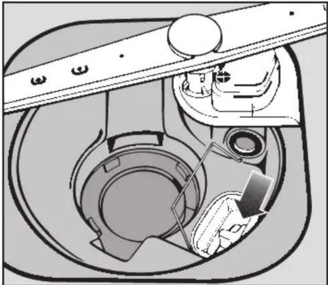 MIELE G 641 SC Plus - Ablaufpumpe und Rückschlagventil reinigen - 3