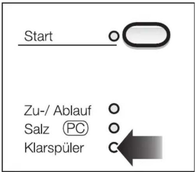 MIELE G 641 Plus - Klarspülernachfüllanzeige - 1