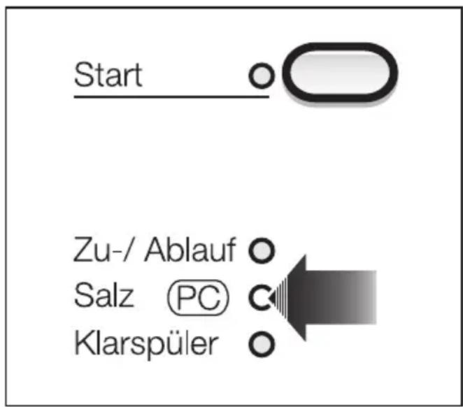 MIELE G 641 Plus - Salznachfüllanzeige - 1
