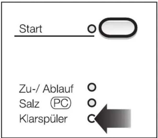 MIELE G 640 I - Klarspülernachfüllanzeige - 1