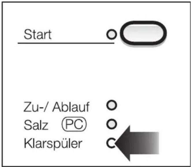 MIELE G 638 SC Plus - Klarspülernachfüllanzeige - 1