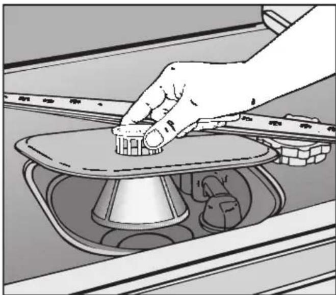 MIELE G 632-5 SC Plus - Siebe im Spülraum reinigen - 2