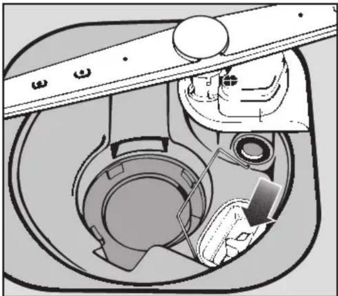 MIELE G 624 SCI Plus - Ablaufpumpe und Rückschlagventil reinigen - 3