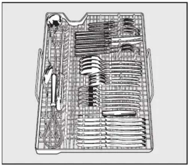 MIELE G 611 SCI - Besteck - 1