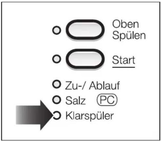 MIELE G 611 SCI - Klarspülernachfüllanzeige - 1