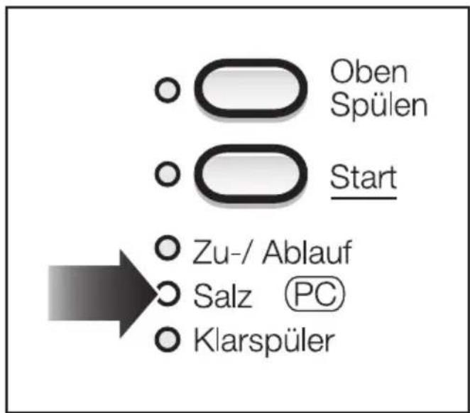 MIELE G 611 SCI Plus - Salznachfüllanzeige - 1