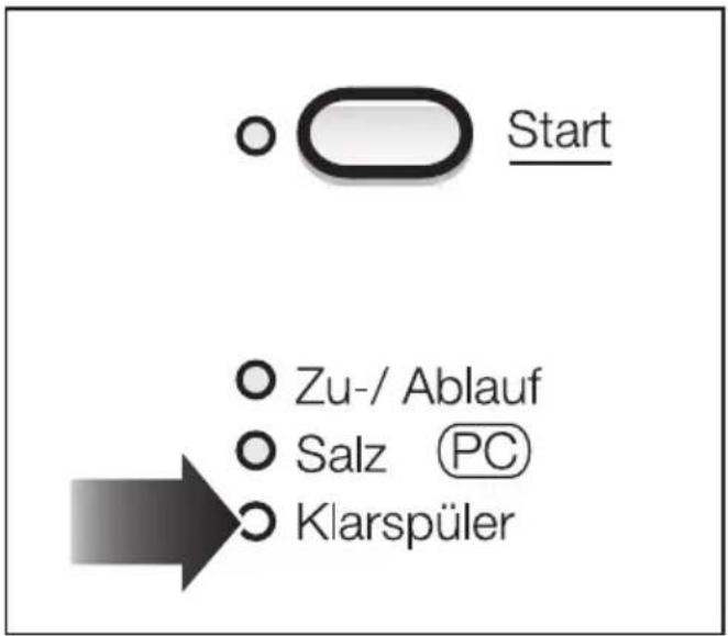 MIELE G 606 SC PLUS - Klarspülernachfüllanzeige - 1