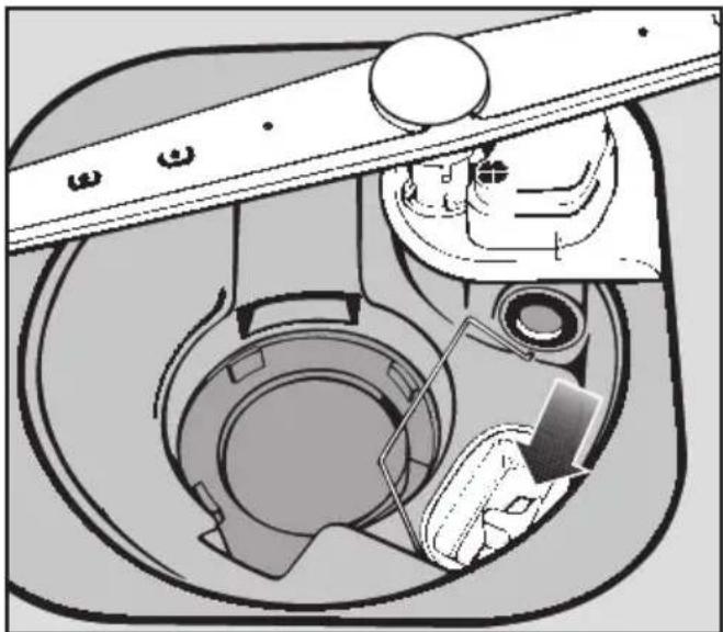 MIELE G 698 SCI Plus - Ablaufpumpe und Rückschlagventil reinigen - 3