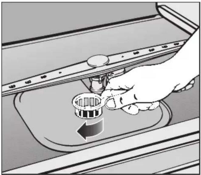 MIELE G 692 SCI Plus - Siebe im Spülraum reinigen - 4
