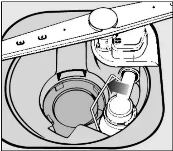 MIELE G 691 SCI - Ablaufpumpe und Rückschlag- ventil reinigen - 1