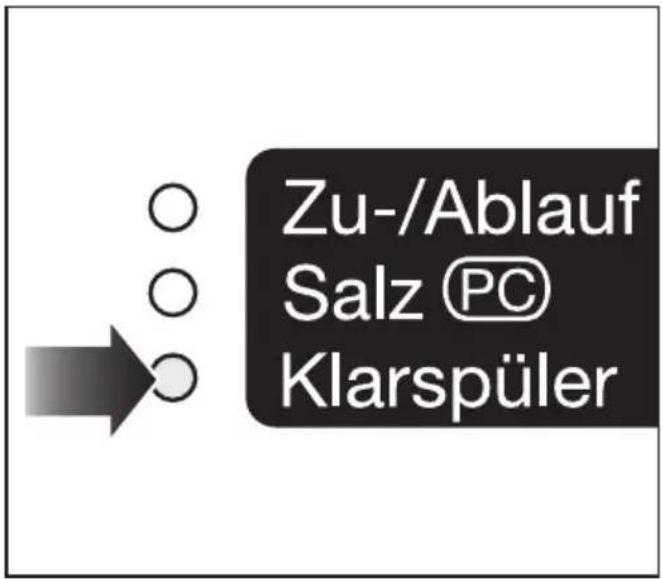 MIELE G 663 SCVI Plus - Klarspülernachfüllanzeige - 1