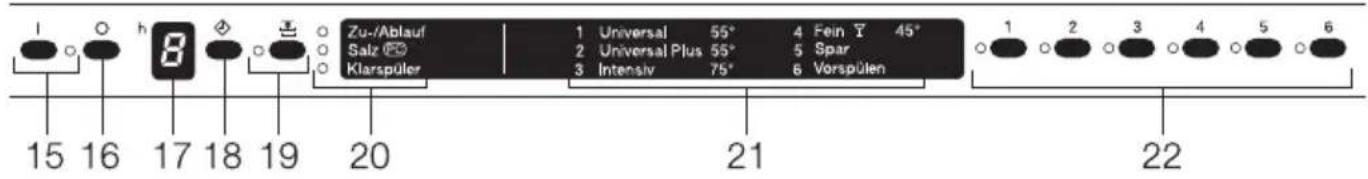 MIELE G 658 VI Plus - Programmauswahl - 1