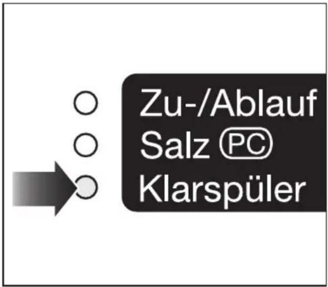MIELE G 653 SCVI Plus - Klarspülernachfüllanzeige - 1