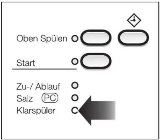 MIELE G 656 - Klarspülernachfüllanzeige - 1