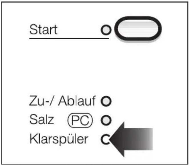 MIELE G 651 SCI Plus - Klarspülernachfüllanzeige - 1