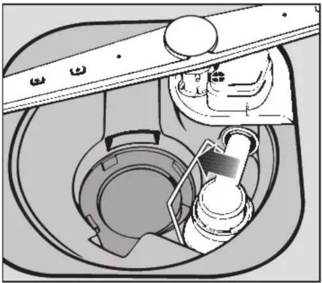 MIELE G 651 SCI Plus - Ablaufpumpe und Rückschlagventil reinigen - 1