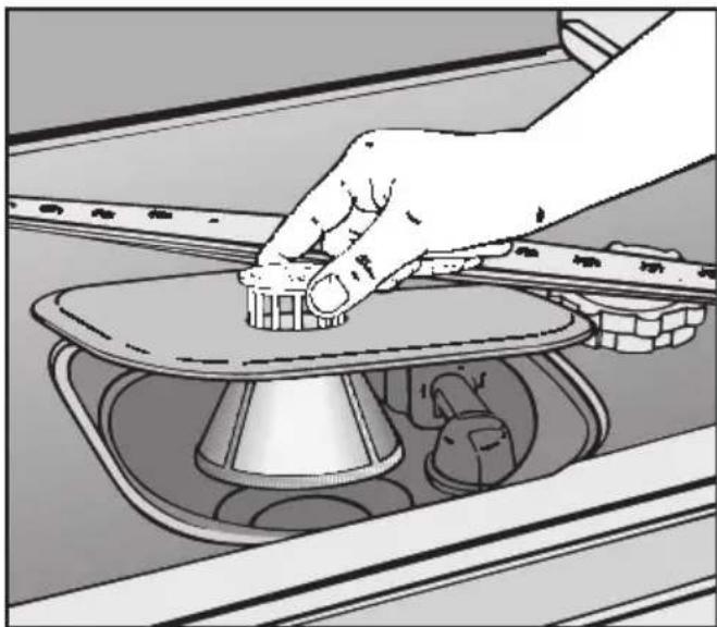 MIELE G 651 I Plus - Siebe im Spülraum reinigen - 2