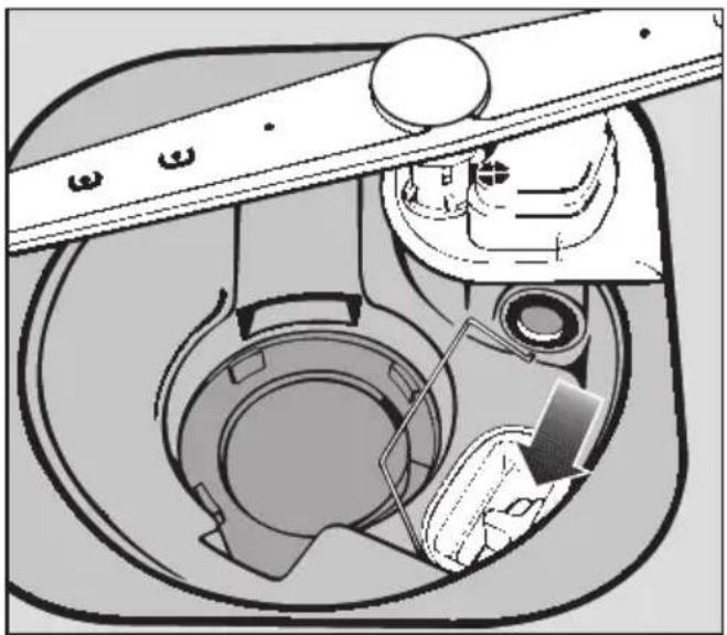 MIELE G 649 SCI - Ablaufpumpe und Rückschlag- ventil reinigen - 3