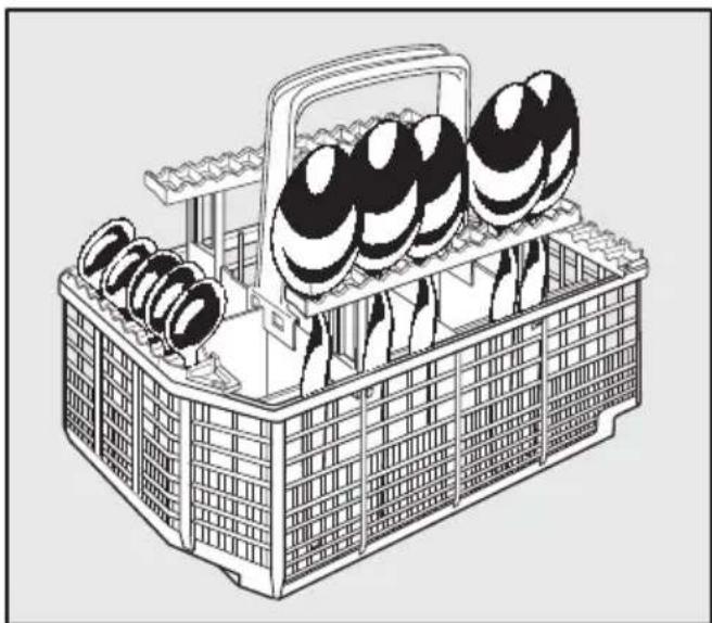 MIELE G 648 - Löffelaufsätze für den Besteckkorb - 2