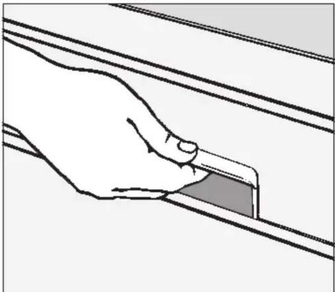 MIELE G 648 - Tür öffnen - 1