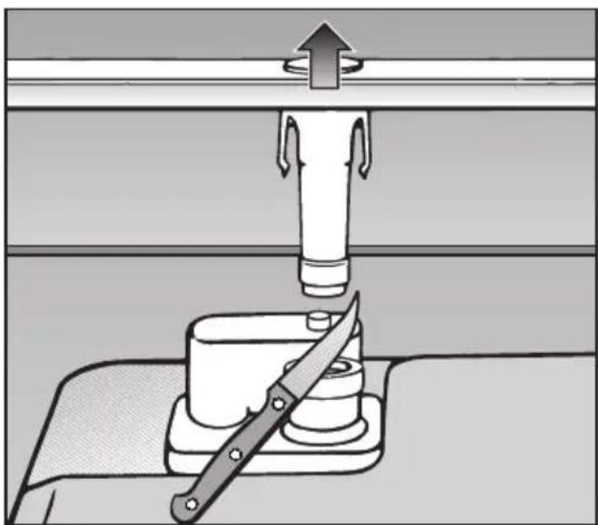 MIELE G 5475 - Belüftung des Wasserablaufs - 1