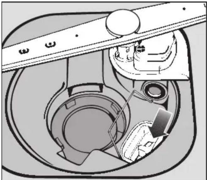 MIELE G 977 SC - Ablaufpumpe und Rückschlagventil reinigen - 3