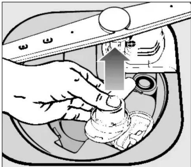 MIELE G 881 SCI - Ablaufpumpe und Rückschlag- ventil reinigen - 2
