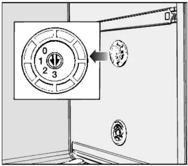 MIELE G 881 SCI - Spülwasserhärtewähler einstellen - 1