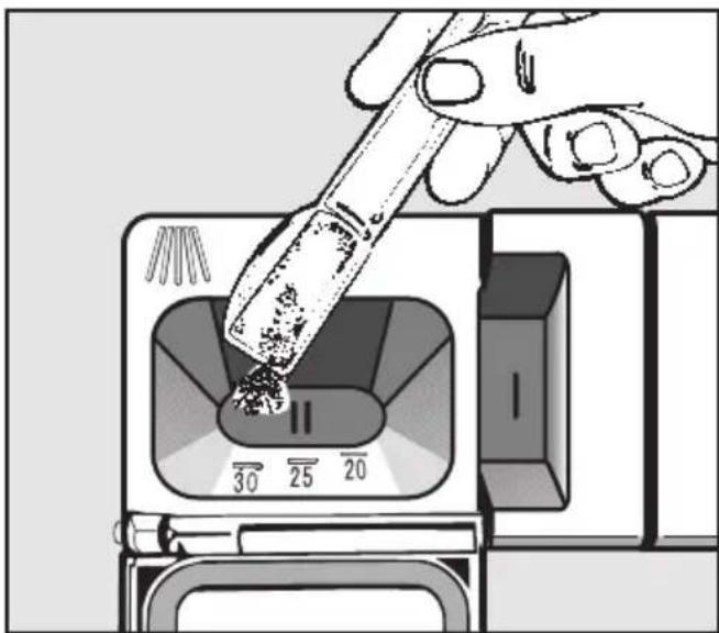 MIELE G 814 - Reiniger einfüllen - 2