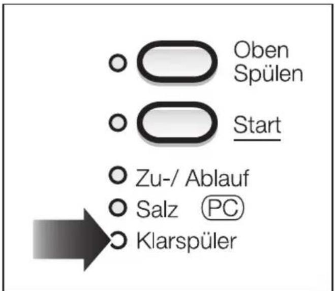 MIELE G 814 - Klarspülernachfüllanzeige - 1