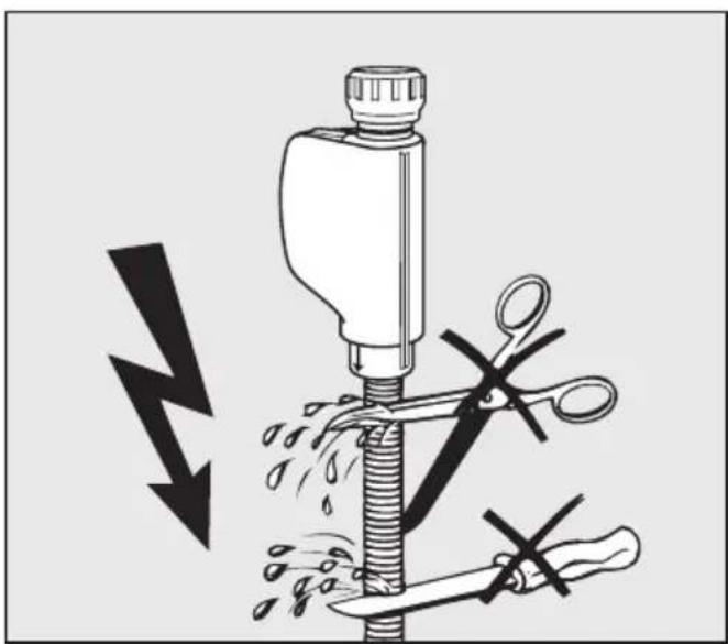 MIELE G 7862 - Wasserzulauf anschließen - 1