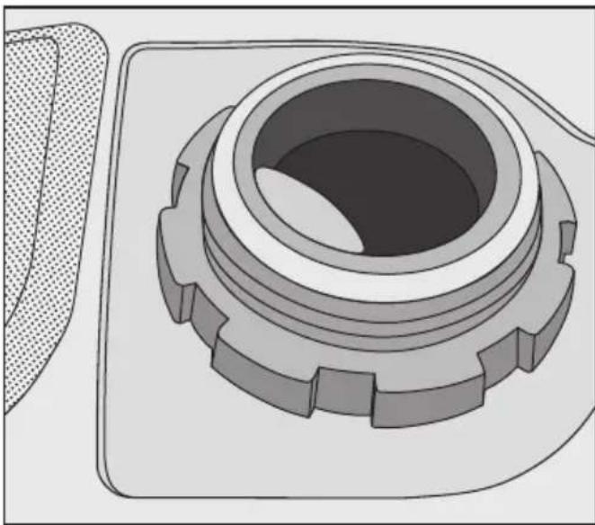 MIELE G 7862 - Regeneriersalz einfüllen - 2