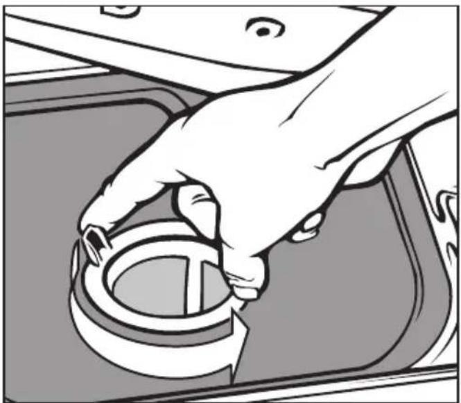 MIELE G 7855 - Flächensieb und Micro-Feinfilter reinigen - 1