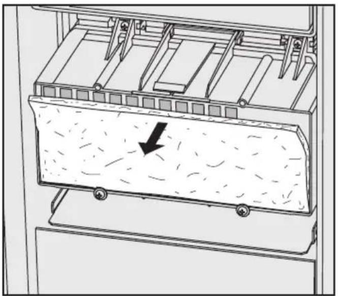 MIELE G 7836 - Grobfilter austauschen - 2