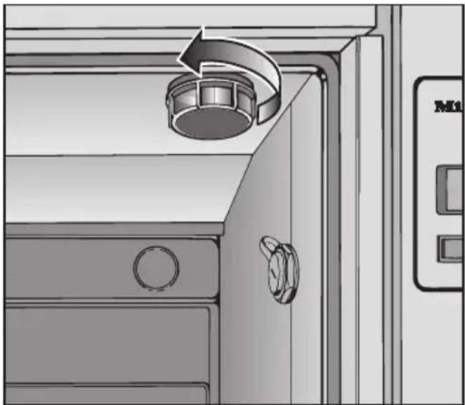 MIELE G 7836 - Salzgefäß aufsetzen - 1