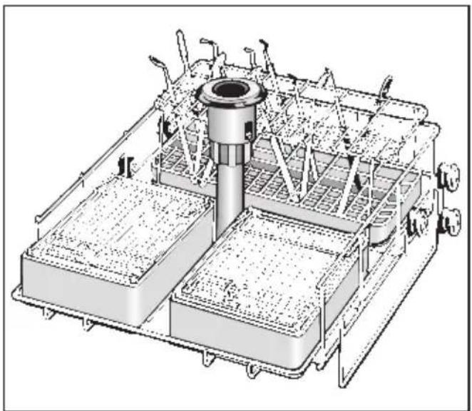 MIELE G 7831 - Gefederter Adapter Wasserversorgung - 2