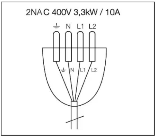MIELE G 7831 - Elektroanschluss für die Schweiz - 1