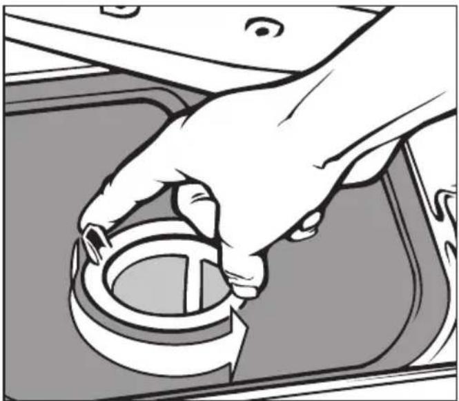 MIELE G 7857 - Flächensieb und Micro-Feinfilter reinigen - 1
