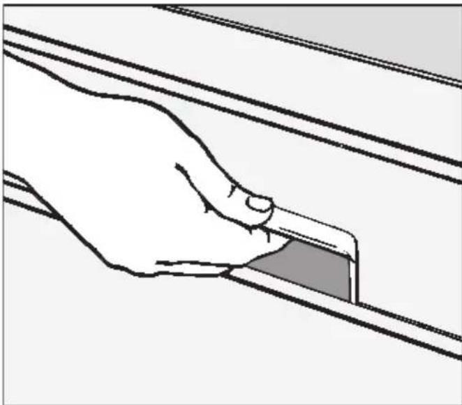 MIELE G 7826 - Tür öffnen - 1