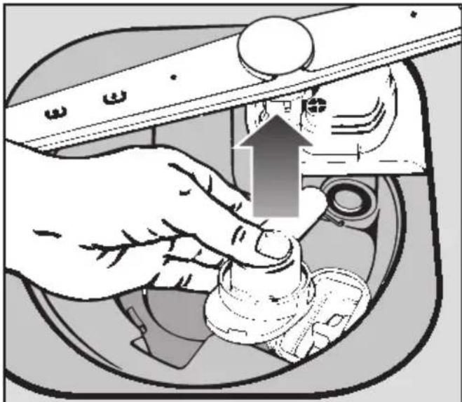 MIELE G 7826 - Ablaufpumpe und Rückschlagventil reinigen - 2