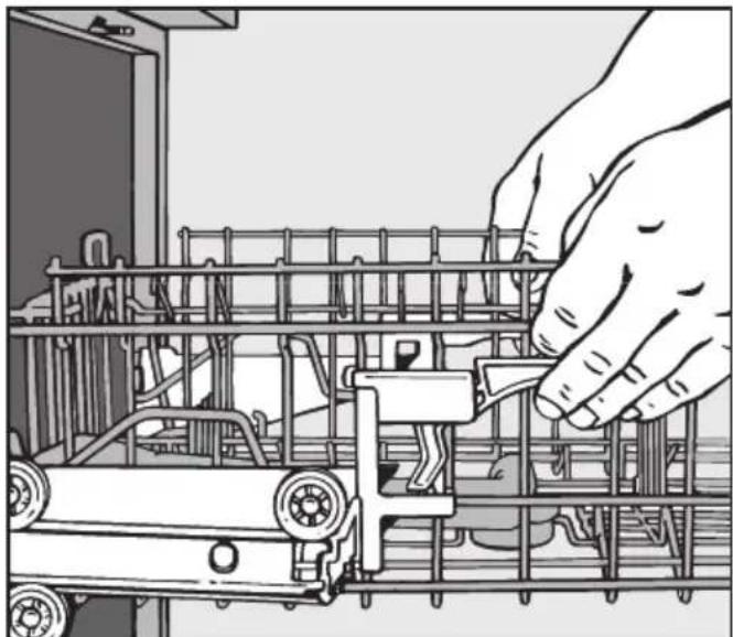 MIELE G 7826 - Oberkorb-Verstellung - 1