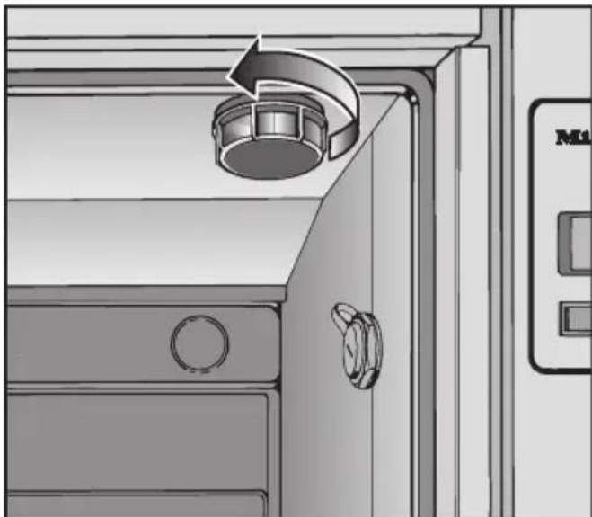 MIELE G 7824 - Salzgefäß aufsetzen - 1
