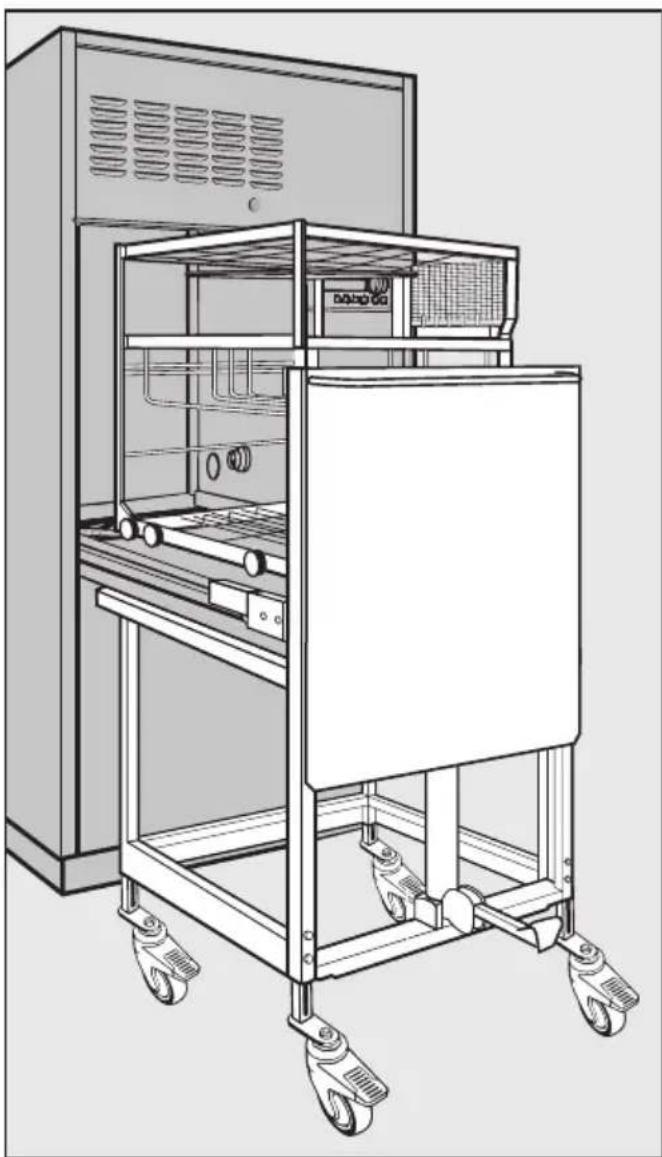 MIELE G 7824 - Transferwagen für die Ver- und Entsorgung - 3